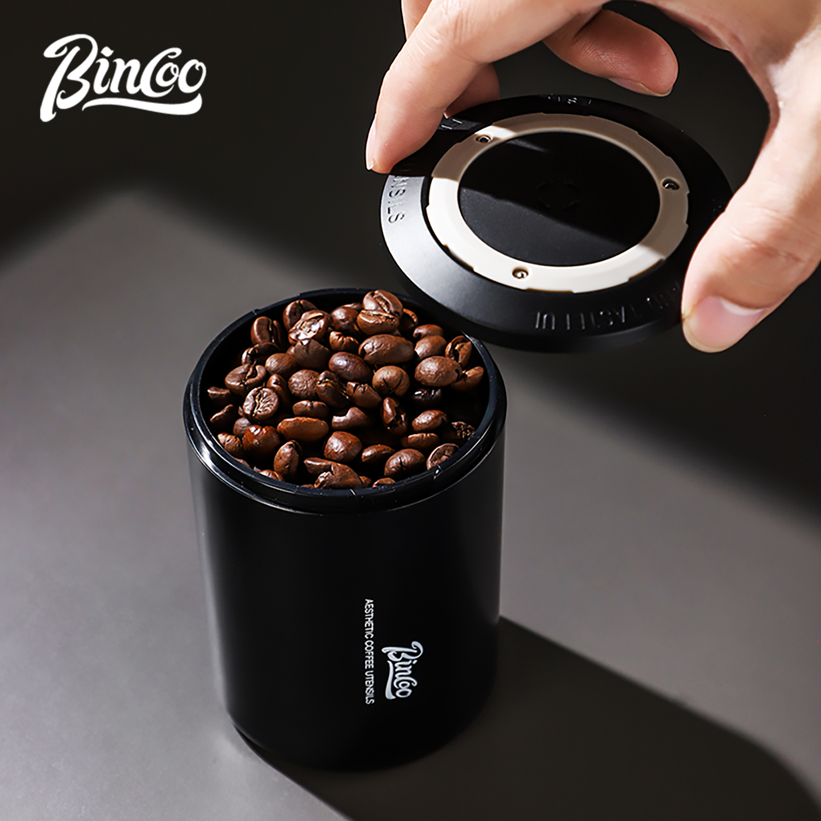 Coffee Tea And Bean Leaf - Bincoo Portable Coffee Powder Airtight Can