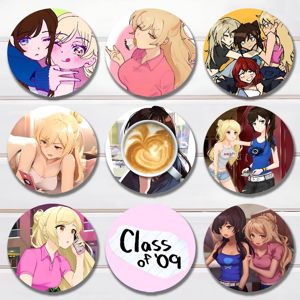 Coffee Tea Games - C-Class of 09 Game Round Wooden