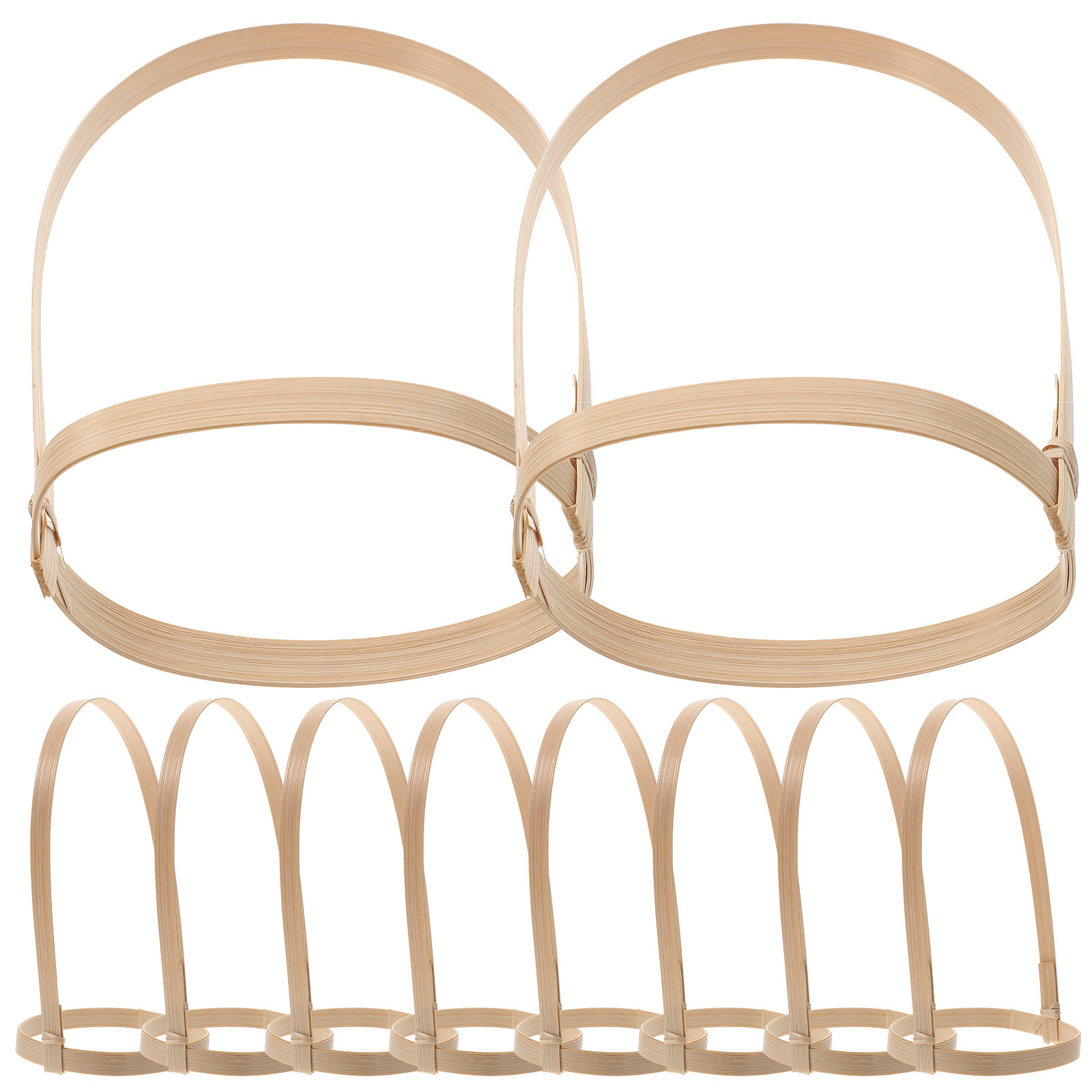 Coffee Tea Drink - 10Pcs Bamboo Drink Carrier Coffee Cup