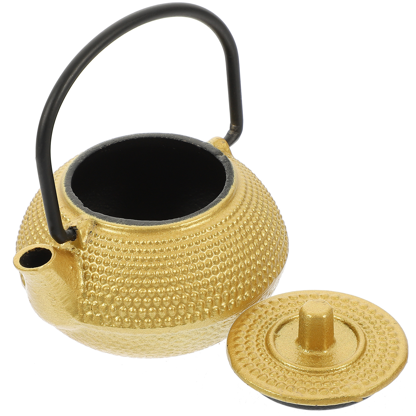 Cast Iron Teapot - Rustproof Small Cast Iron Tea Kettle