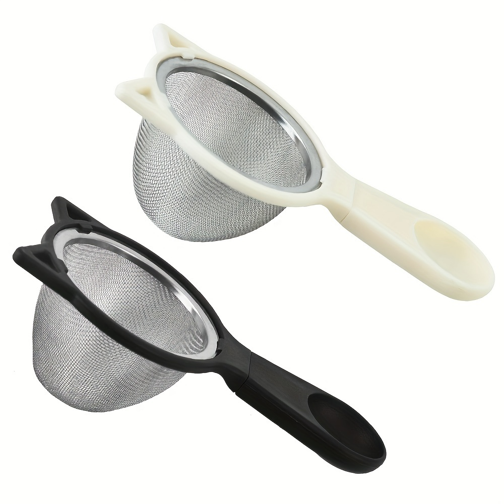 Coffee Tea Etc - 2pcs multifunctional stainless steel fine mesh