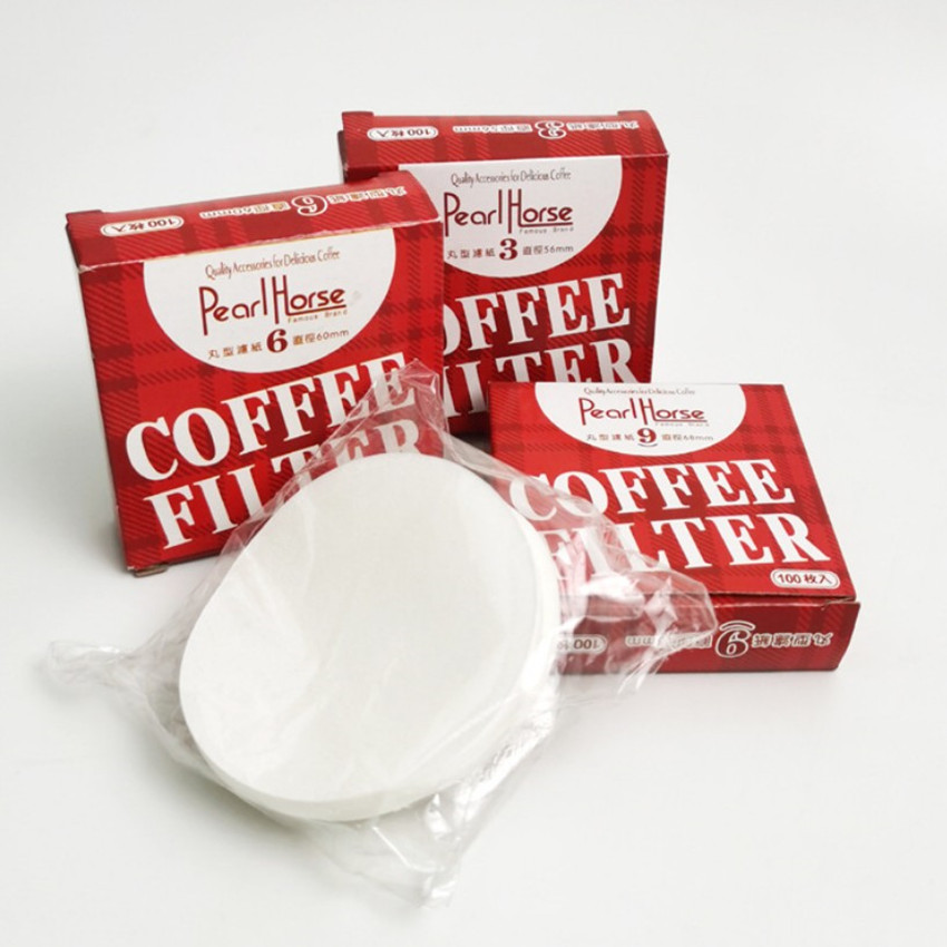 Coffee Tea Chocolate - 100Pcs Round Coffee Filter Paper 56mm