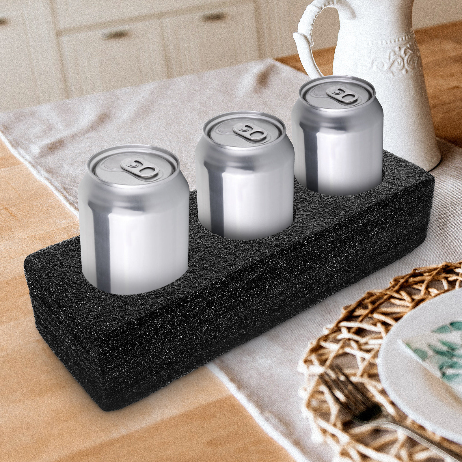 Coffee Tea Drink - 3-Hole Portable Milk Tea Cup Holder