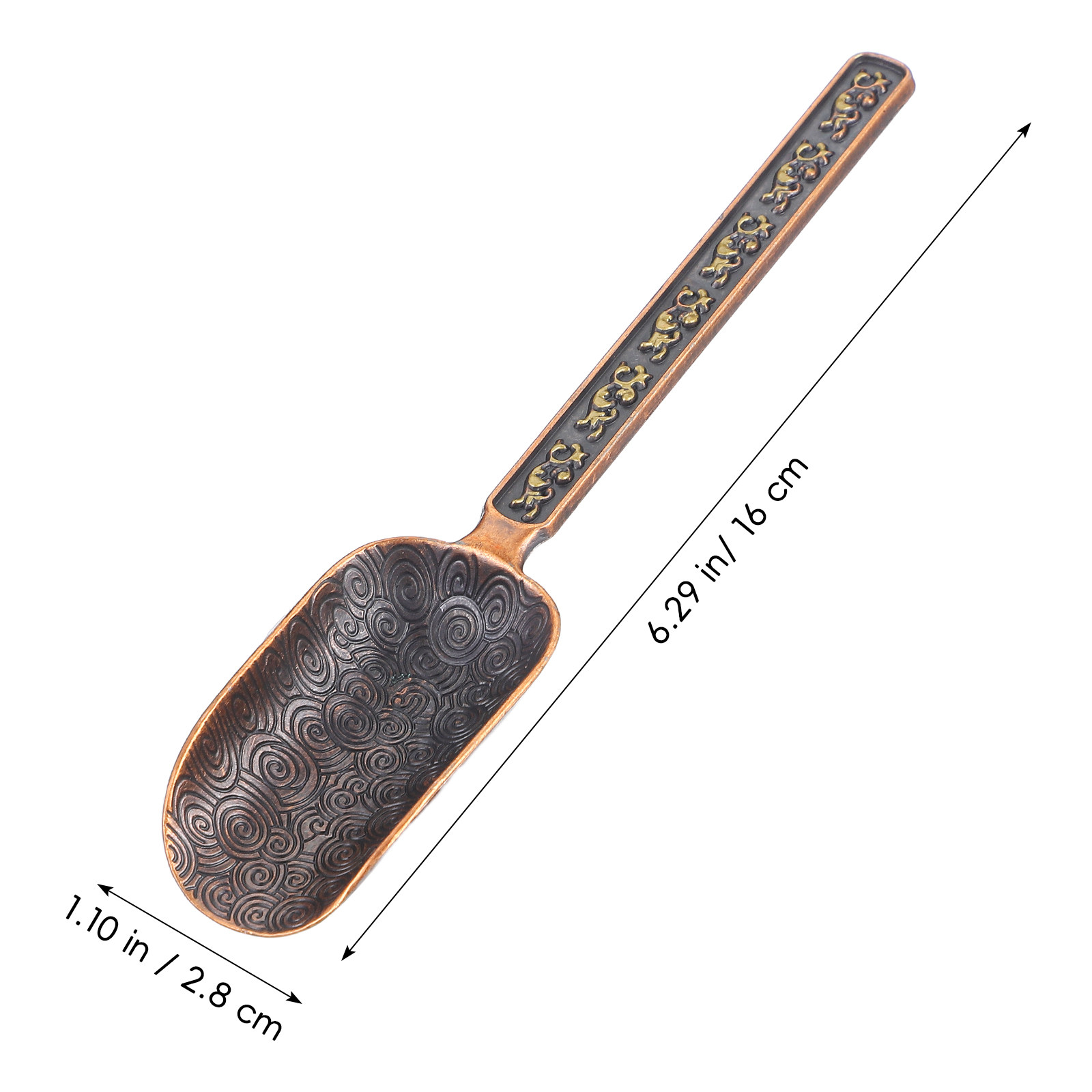 Copper Zinc Retro Style Tea Sc - đánh giá và giá Coffee Tea And Bean Leaf