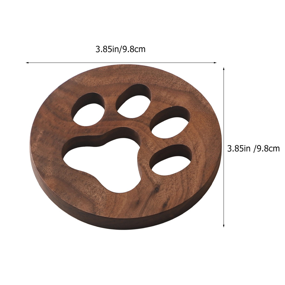 Wooden Cup Coaster Tea Mat Wea - đánh giá và giá Coffee Tea Shop