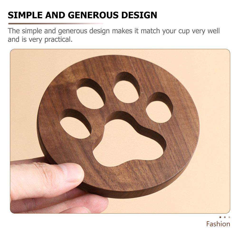 Wooden Cup Coaster Tea Mat Wea - đánh giá và giá Coffee Tea Shop