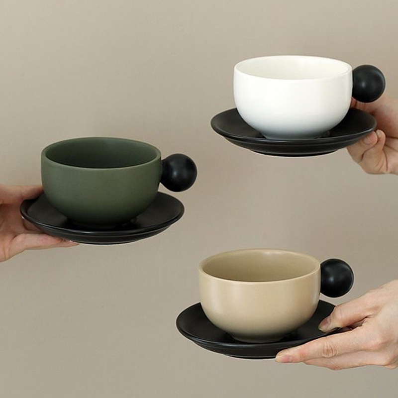 Nordic Contrasting Coffee Cup  - đánh giá và giá Coffee Tea Set
