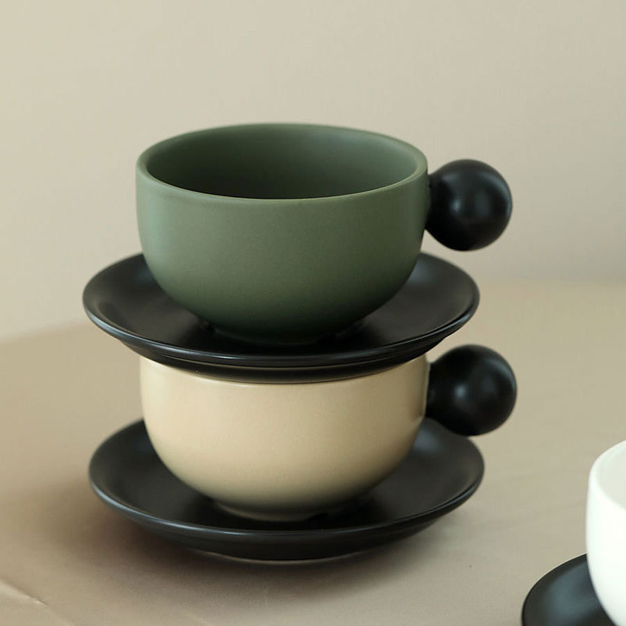 Nordic Contrasting Coffee Cup  - đánh giá và giá Coffee Tea Set