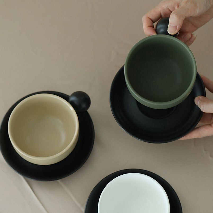 Nordic Contrasting Coffee Cup  - đánh giá và giá Coffee Tea Set