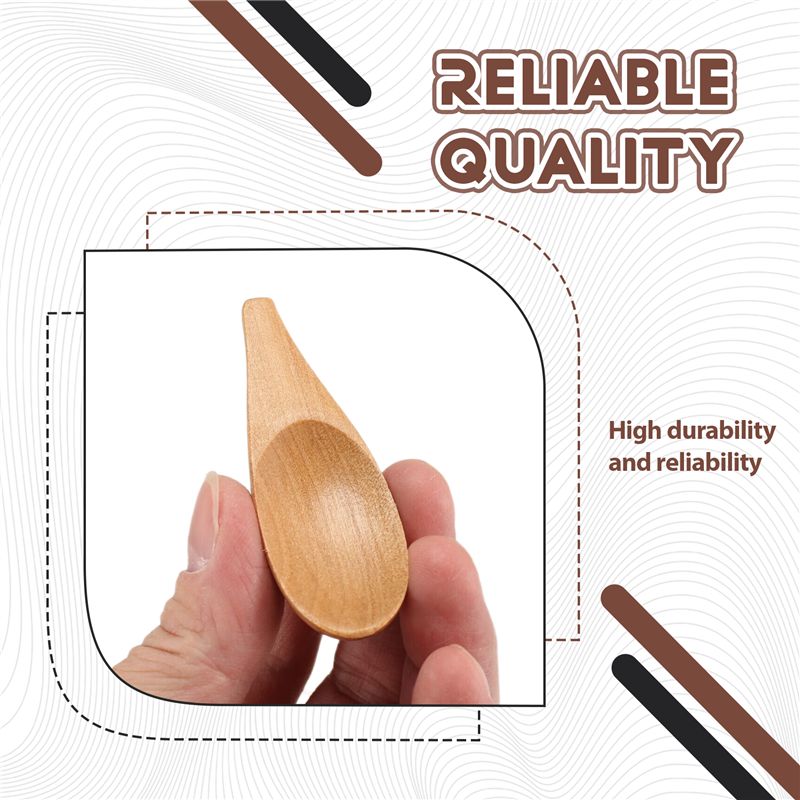 B69C 5 Pieces Mini Wooden Spoo - đánh giá và giá Coffee Tea Etc