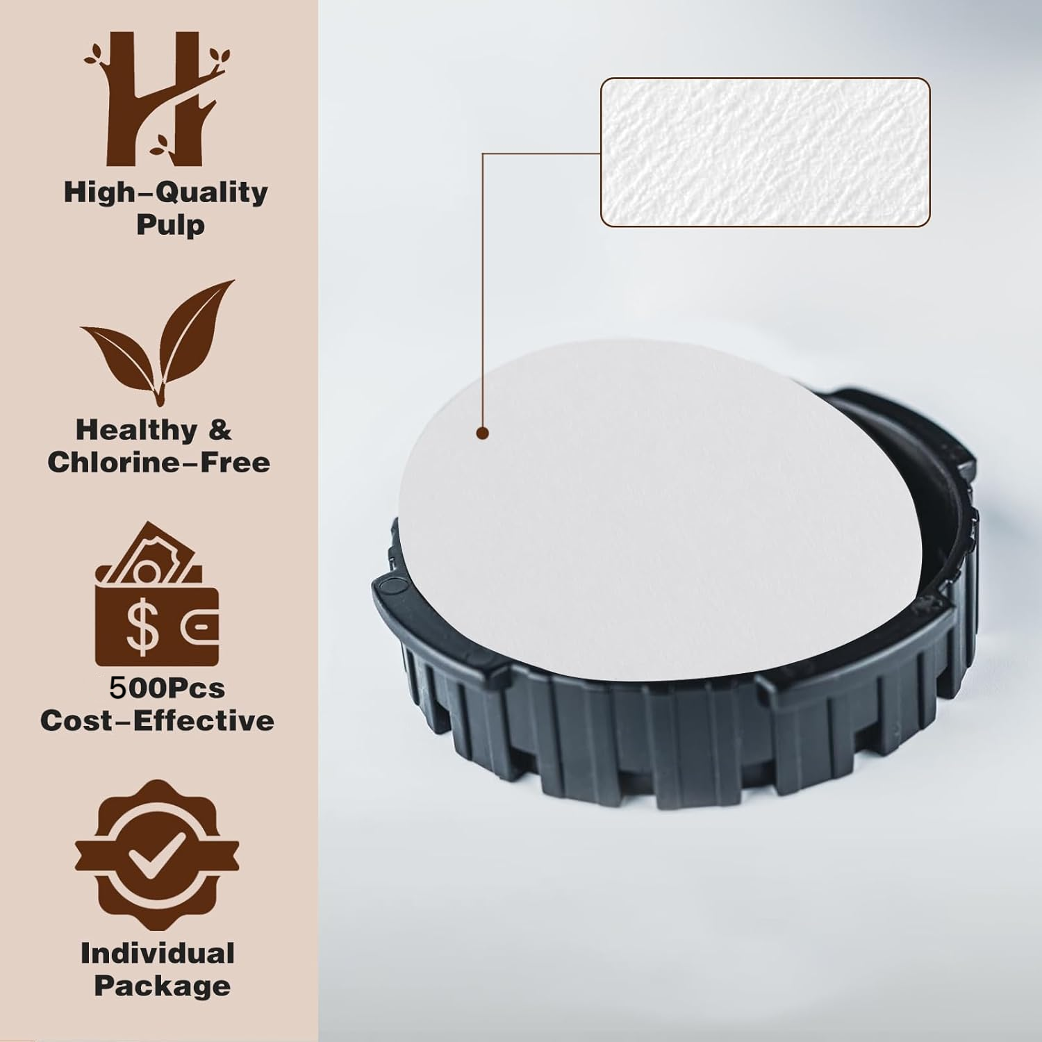 Round Coffee Filters, Compatib - đánh giá và giá Coffee Tea Chocolate