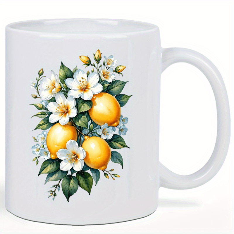 Stylish Ceramic Mug Featuring  - đánh giá và giá Lemon Tea Coffee