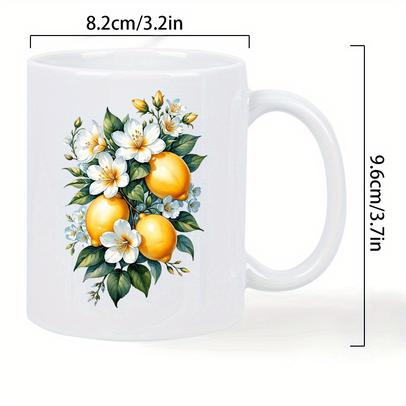 Stylish Ceramic Mug Featuring  - đánh giá và giá Lemon Tea Coffee