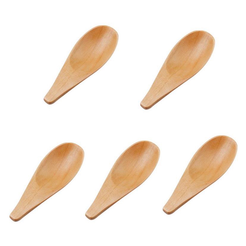 spoon5 Pieces Mini Wooden Spoo - đánh giá và giá Coffee Tea Etc