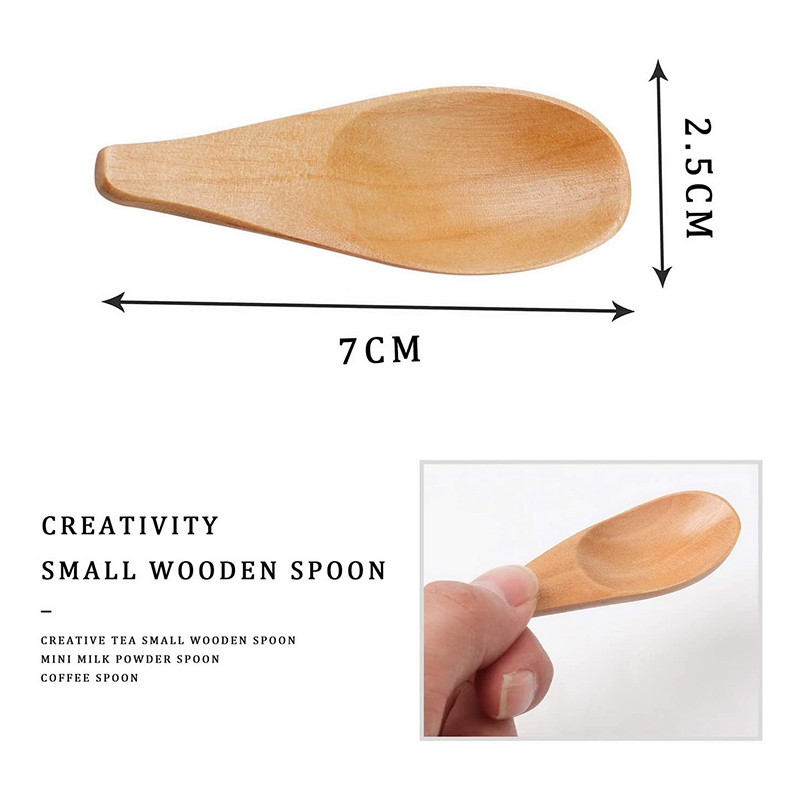 spoon5 Pieces Mini Wooden Spoo - đánh giá và giá Coffee Tea Etc