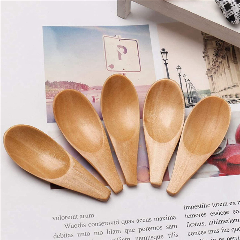 ABUN-20 Pieces Mini Wooden Spo - đánh giá và giá Coffee Tea Etc