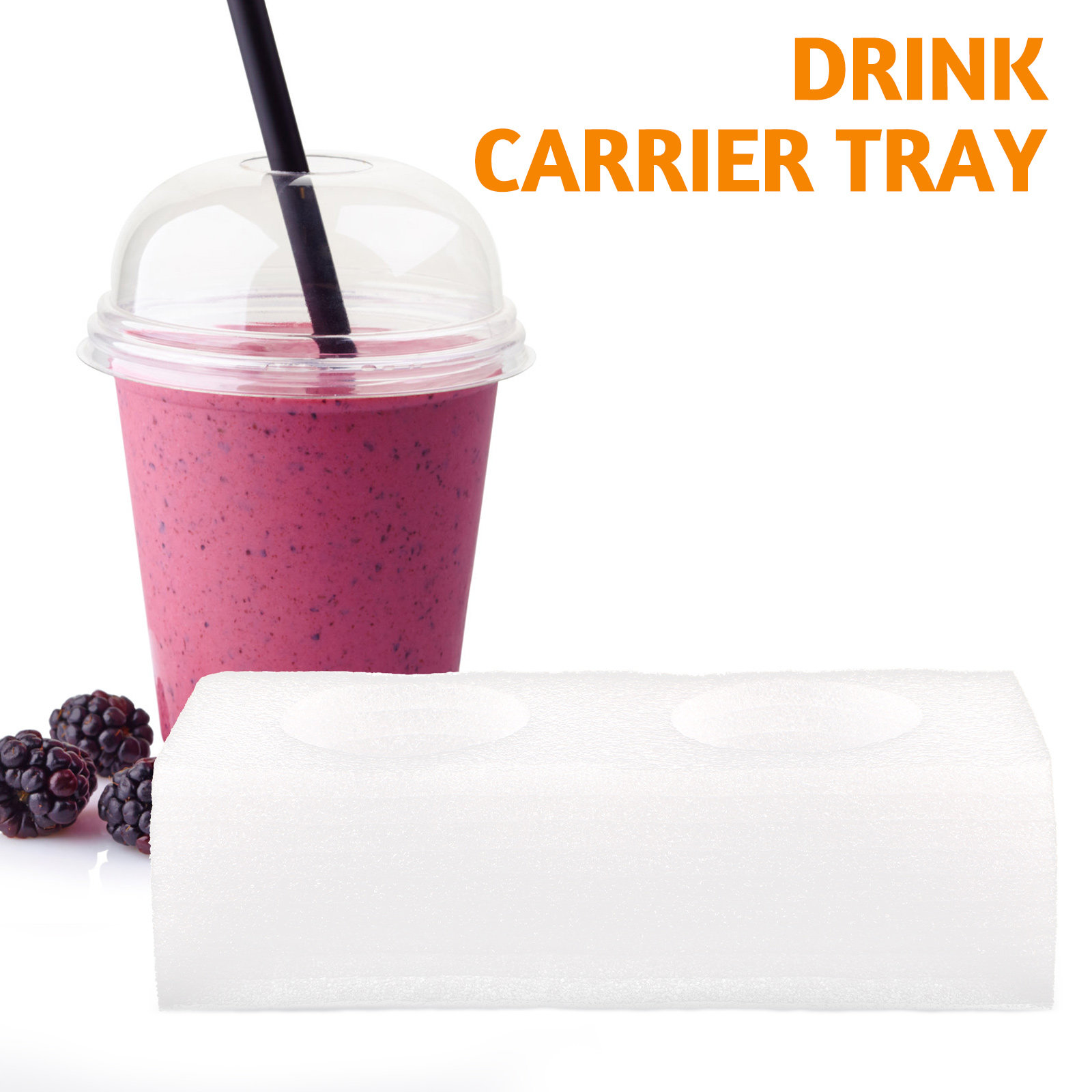 2Pcs Drink Carrier Tray Multi- - đánh giá và giá Coffee Tea Drink