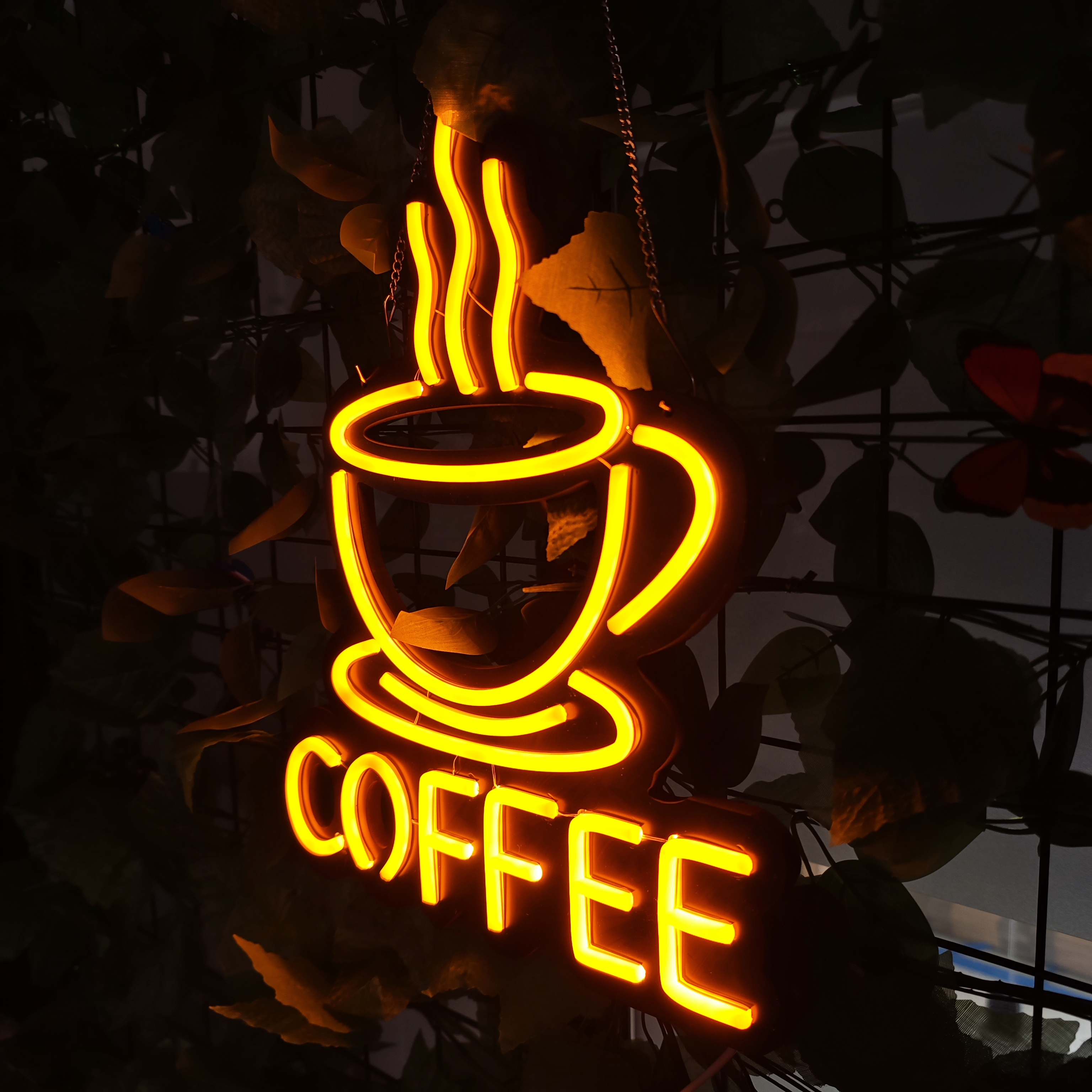 1 pc Bright coffee LED neon si - đánh giá và giá Coffee Tea Neon Sign