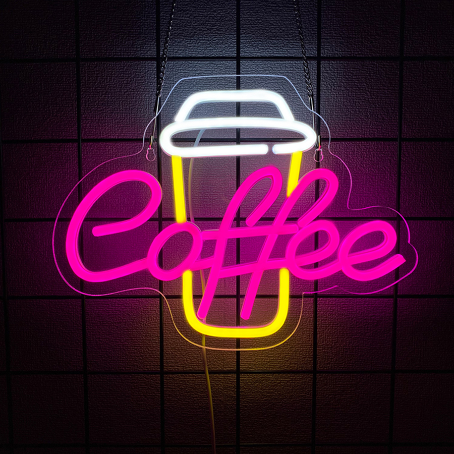 Coffee Bar Neon Sign For Wall  - đánh giá và giá Coffee Tea Neon Sign