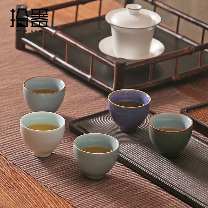 5pcs/set Novelty Ceramic Cup S - đánh giá và giá Lemon Tea Coffee