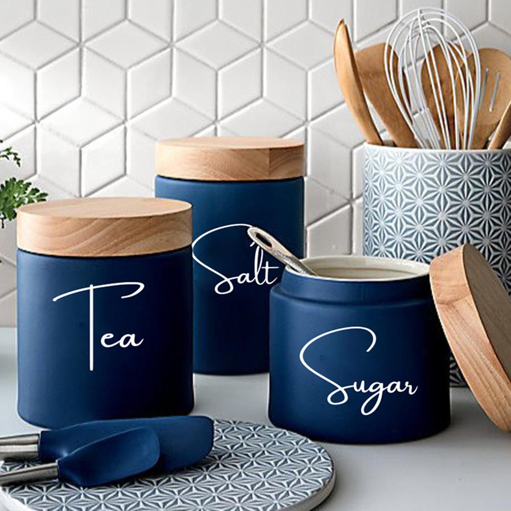 Decal Only 8Pcs Kitchen Organi - đánh giá và giá Switching Coffee To Tea