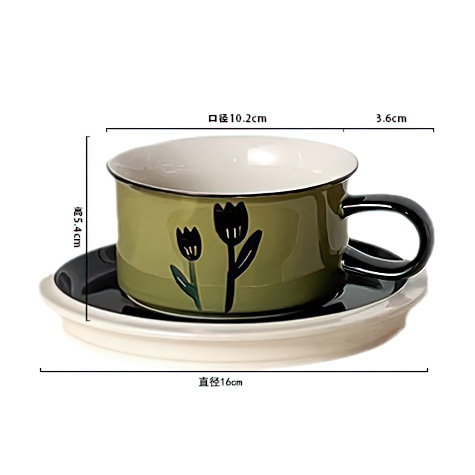 Ceramic Cup Finnish Vintag Han - đánh giá và giá Coffee Tea Latte