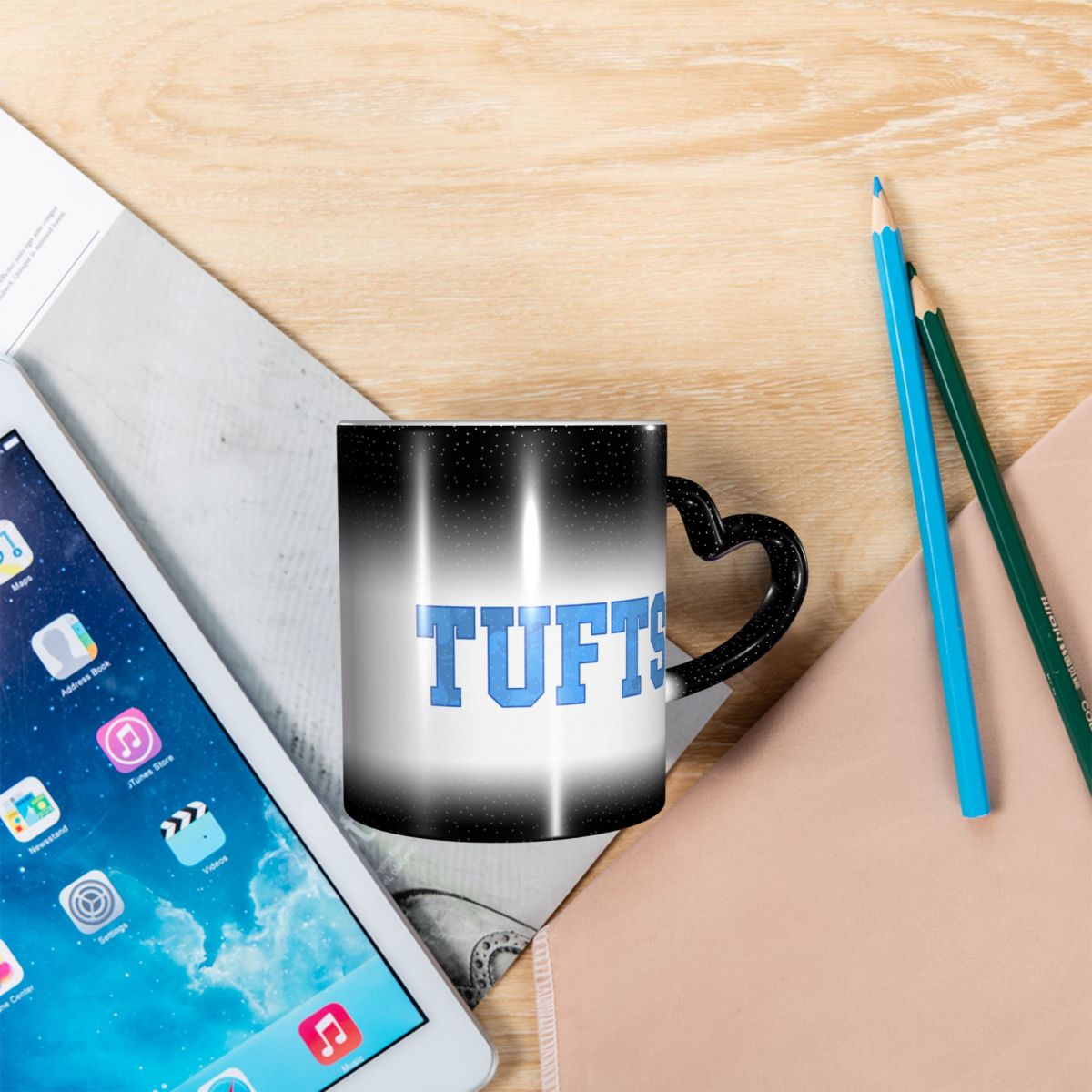 Tufts - Tie Dye College Font M - đánh giá và giá Coffee Tea Font