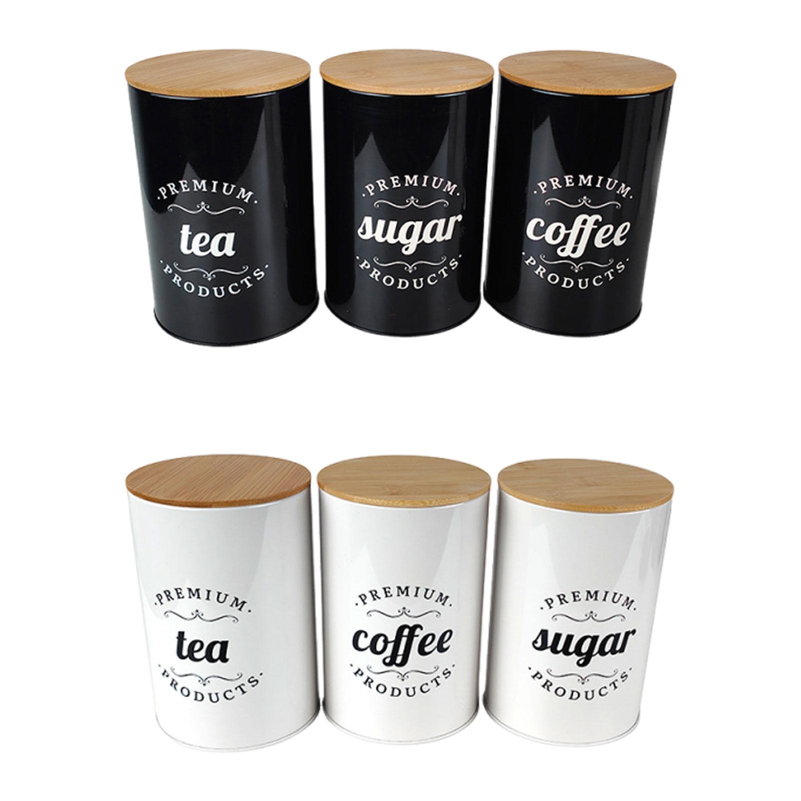 Tinplate Coffee Tea Sugar Stor - đánh giá và giá Coffee Tea Sugar Canister Set