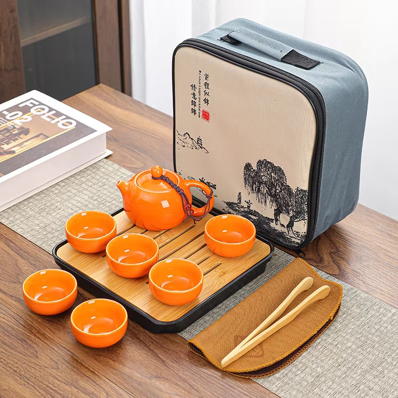 Chinese Kung Fu Travel Set, Ce - đánh giá và giá Gongfu Tea Set