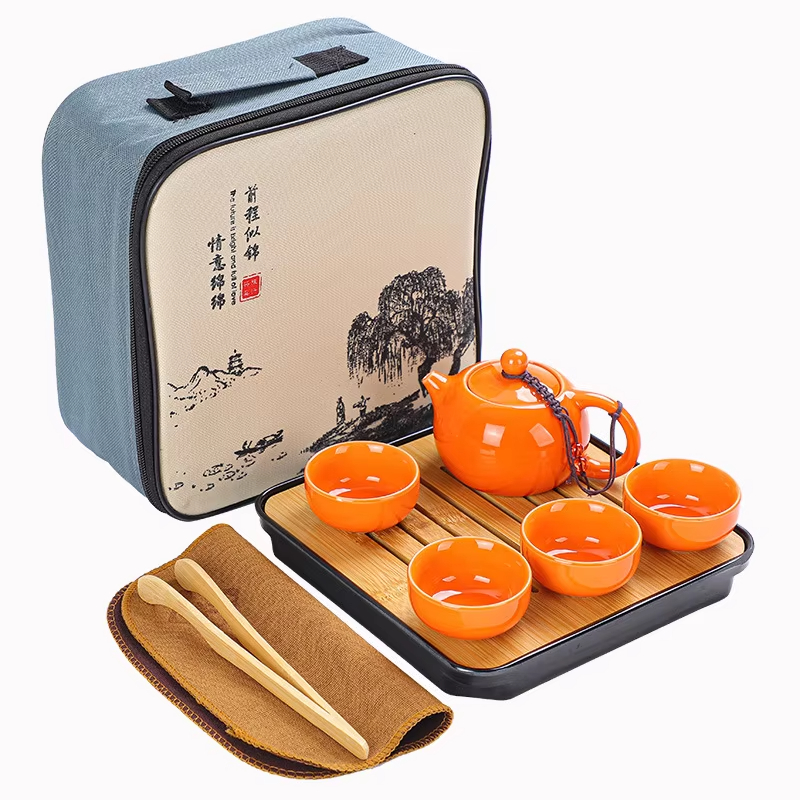 Chinese Kung Fu Travel Set, Ce - đánh giá và giá Gongfu Tea Set