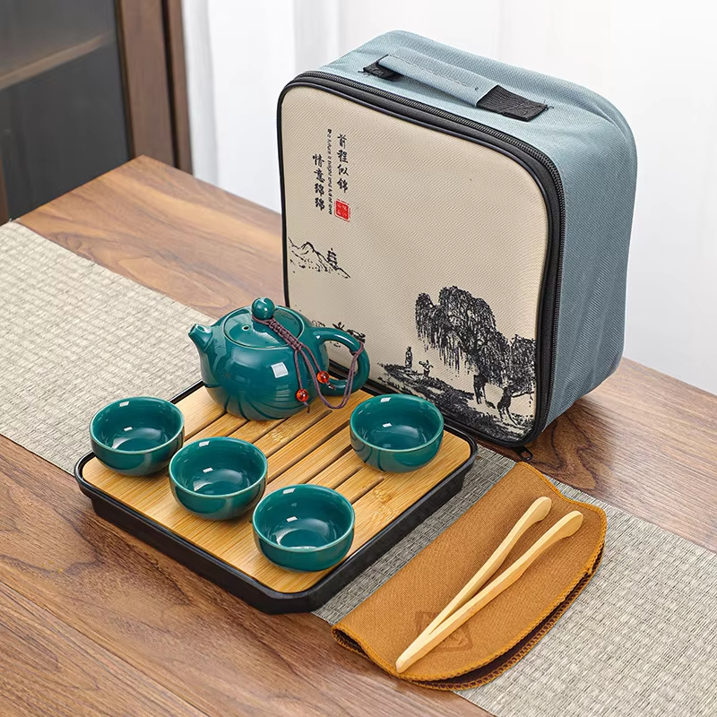 Chinese Kung Fu Travel Set, Ce - đánh giá và giá Gongfu Tea Set