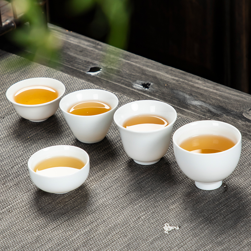 10pcs/pack Dehua High White Po - đánh giá và giá Gongfu Tea Set