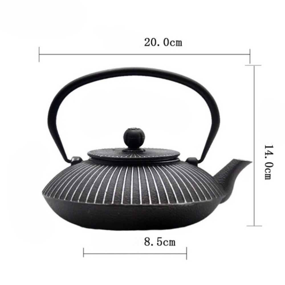 800ml Cast Iron Teapot Umbrell - đánh giá và giá Cast Iron Teapot