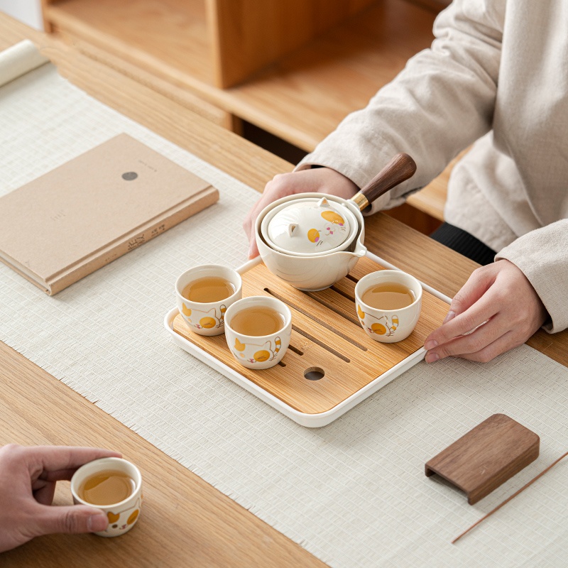 Portable Glass Ceramic Chinese - đánh giá và giá Gongfu Tea Set