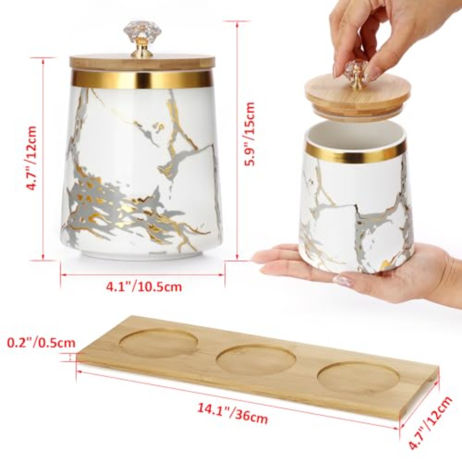 Set of 3 Canisters Set for Sug - đánh giá và giá Coffee Tea Sugar Canister Set