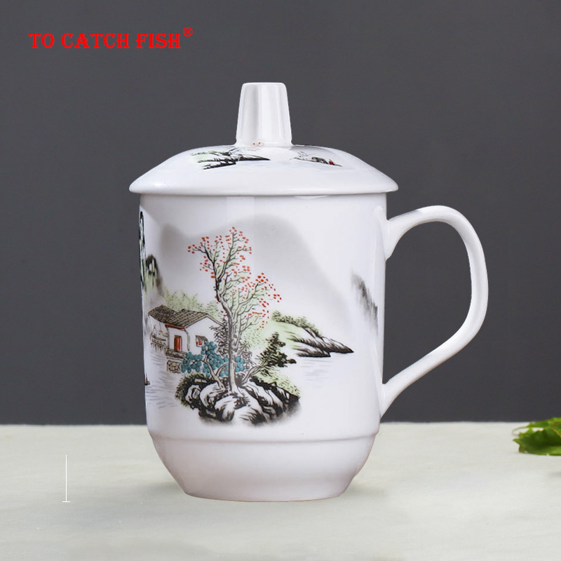 Chinese style Ceramic Cup,Pers - đánh giá và giá Lemon Tea Coffee
