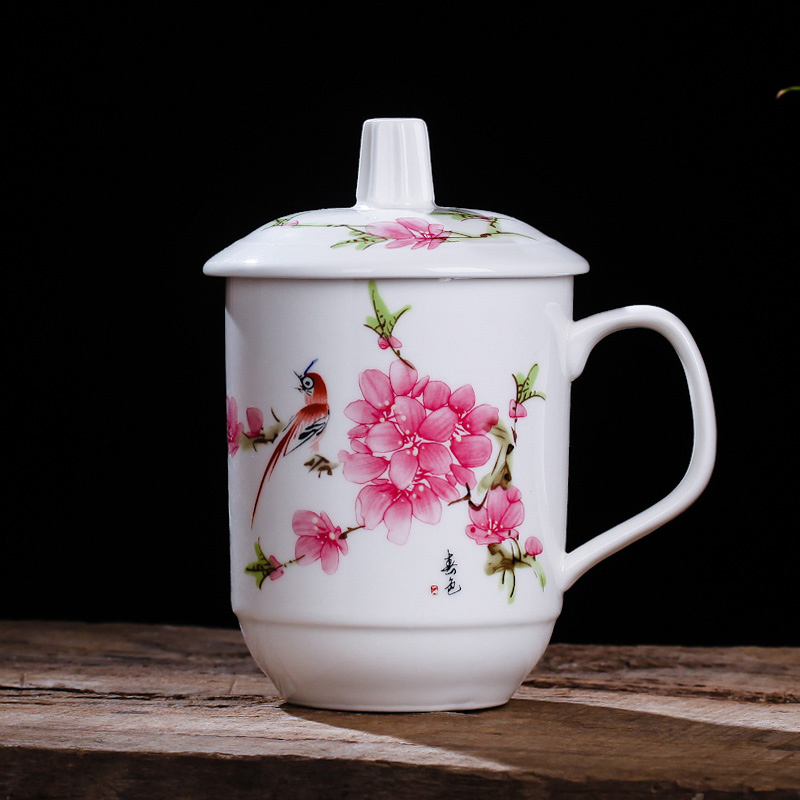 Chinese style Ceramic Cup,Pers - đánh giá và giá Lemon Tea Coffee