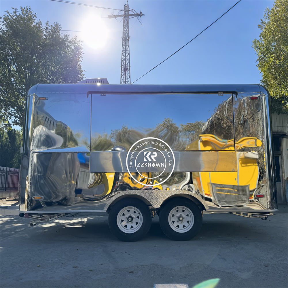 Street Stainless Steel Mobile  - đánh giá và giá Coffee Tea Van