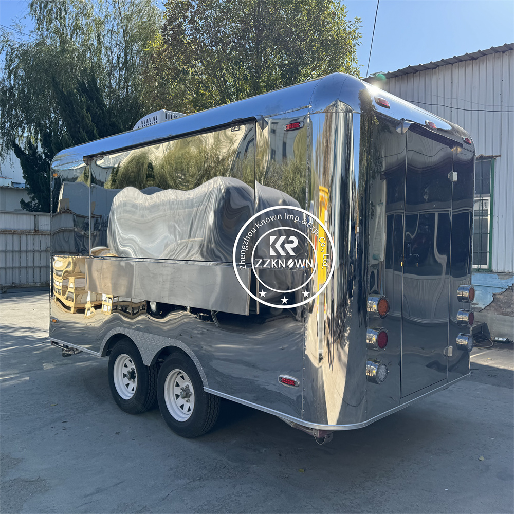 Street Stainless Steel Mobile  - đánh giá và giá Coffee Tea Van