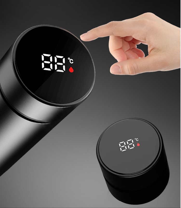 500ml Intelligent Car Thermos  - đánh giá và giá Coffee Tea Van