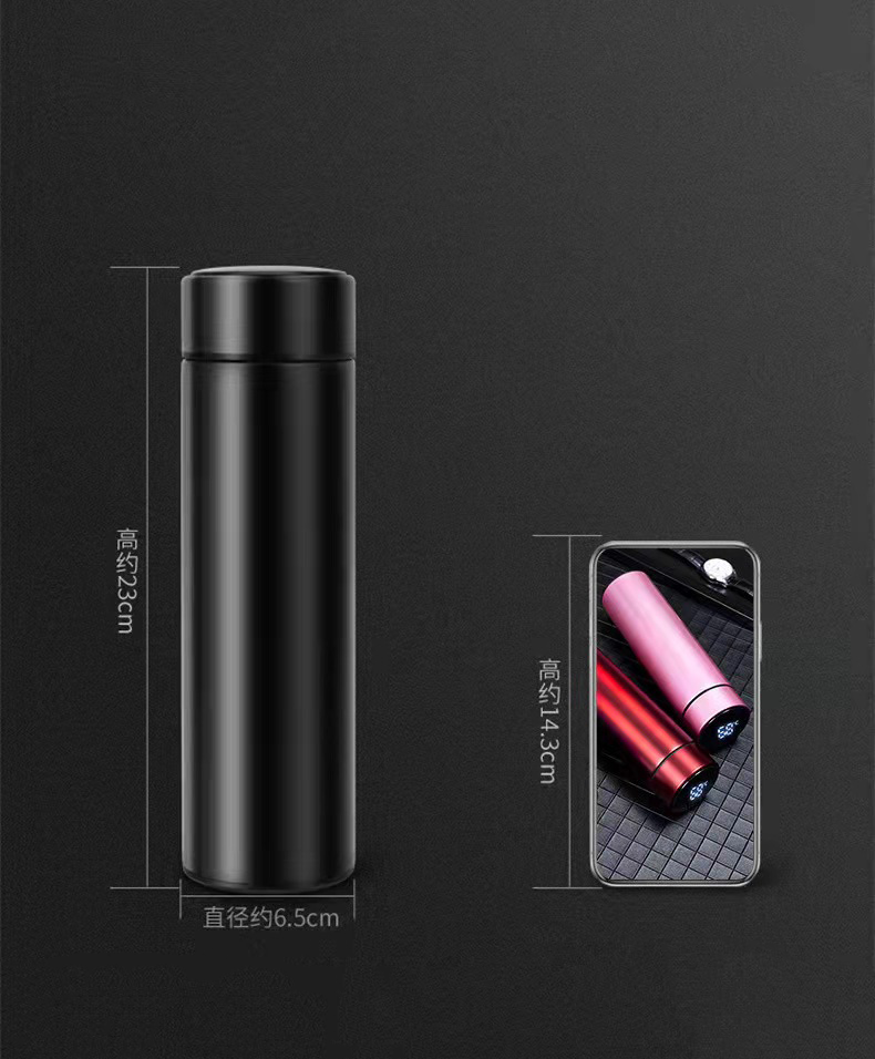 500ml Intelligent Car Thermos  - đánh giá và giá Coffee Tea Van
