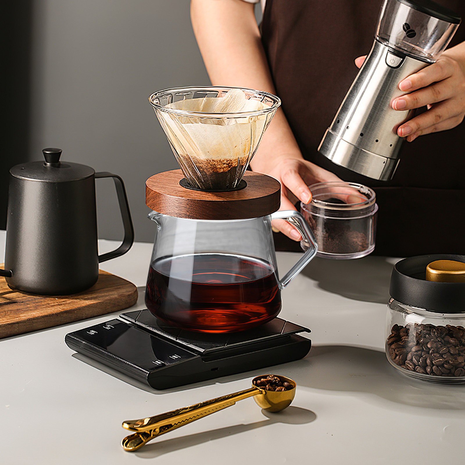 1Pcs 650Ml High Clarity Glass  - đánh giá và giá Coffee Tea Drink