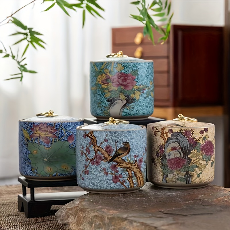 Enamel Color Ceramic Tea Cans  - đánh giá và giá Coffee Tea Etc