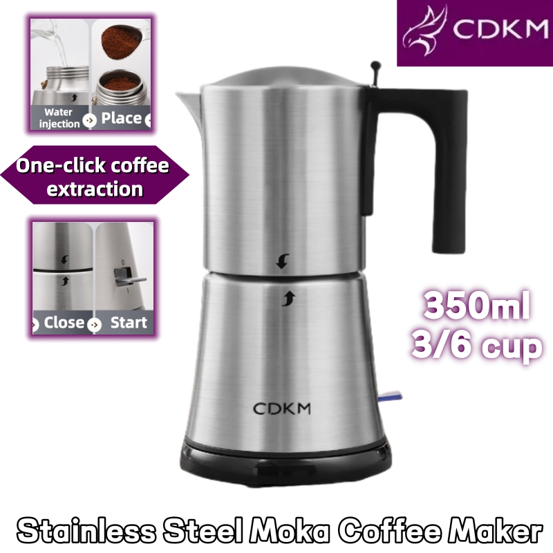 CDKM Moka Pot SUS304 Stainless - đánh giá và giá Coffee Tea Chocolate