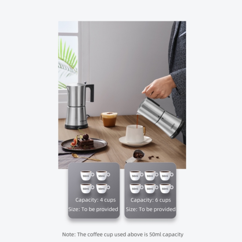 CDKM Moka Pot SUS304 Stainless - đánh giá và giá Coffee Tea Chocolate