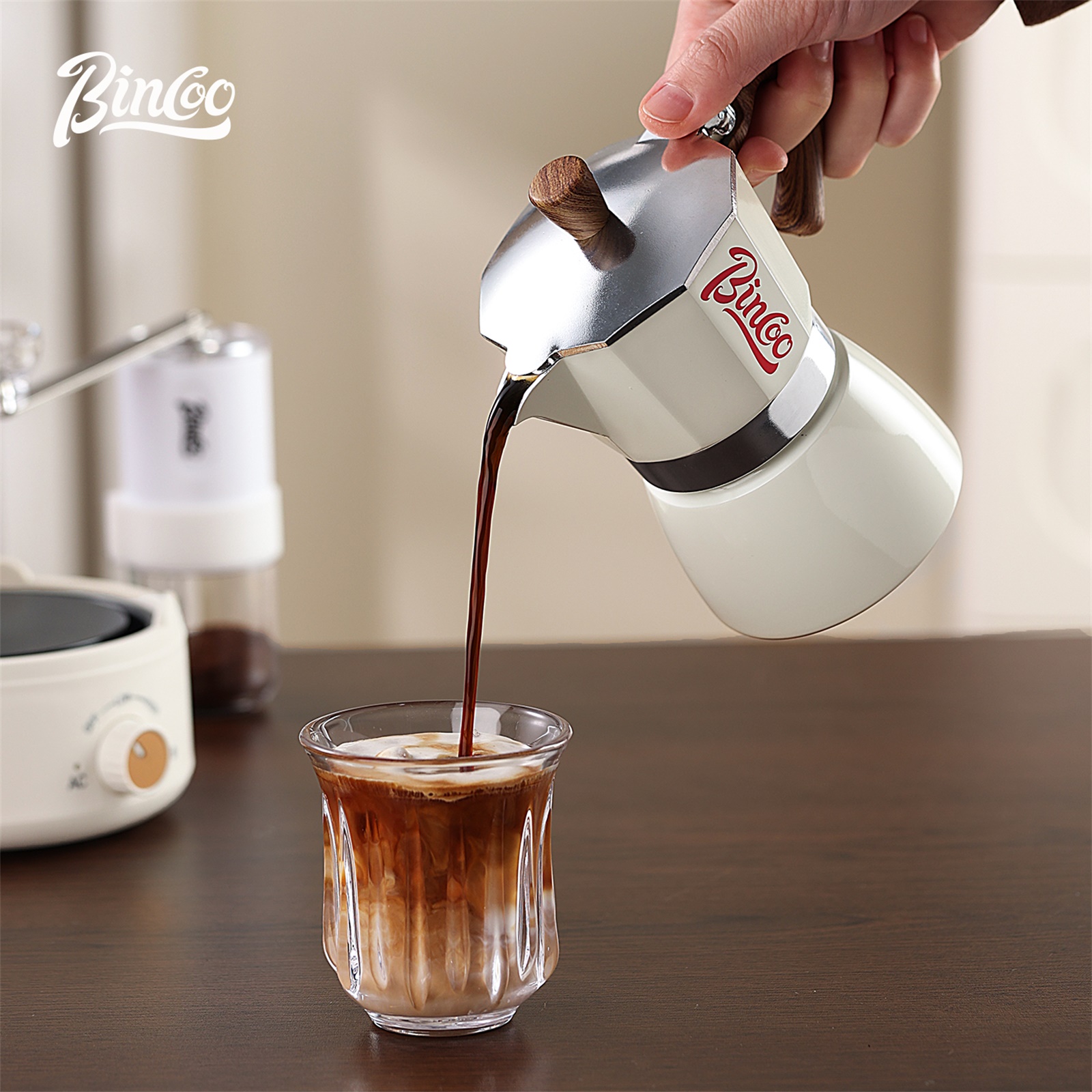 Bincoo Moka Pot and Electric S - đánh giá và giá Coffee Tea Chocolate