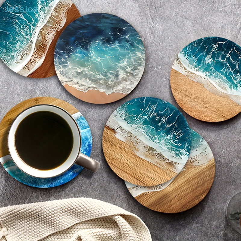 ♥Ocean Wave & Wood Grain Coast - đánh giá và giá Coffee Tea Games