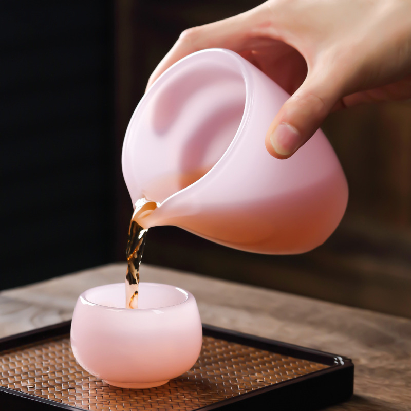 Hibiscus Jade Porcelain Teacup - đánh giá và giá Gongfu Tea Set