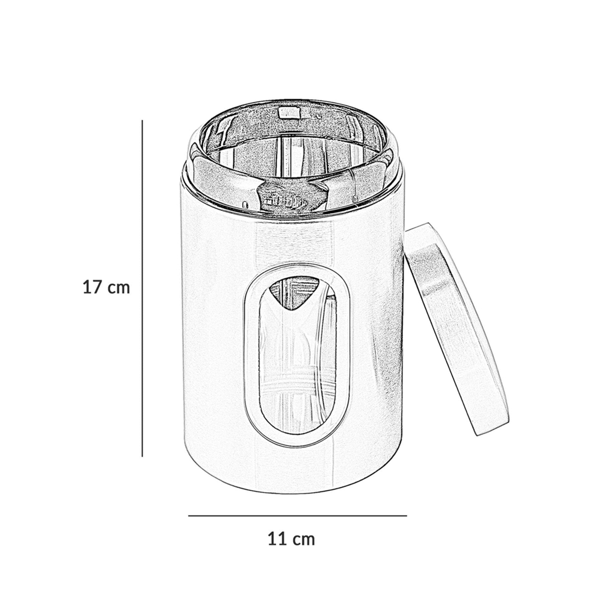 3PC Kitchen Canister Set -with - đánh giá và giá Coffee Tea Etc