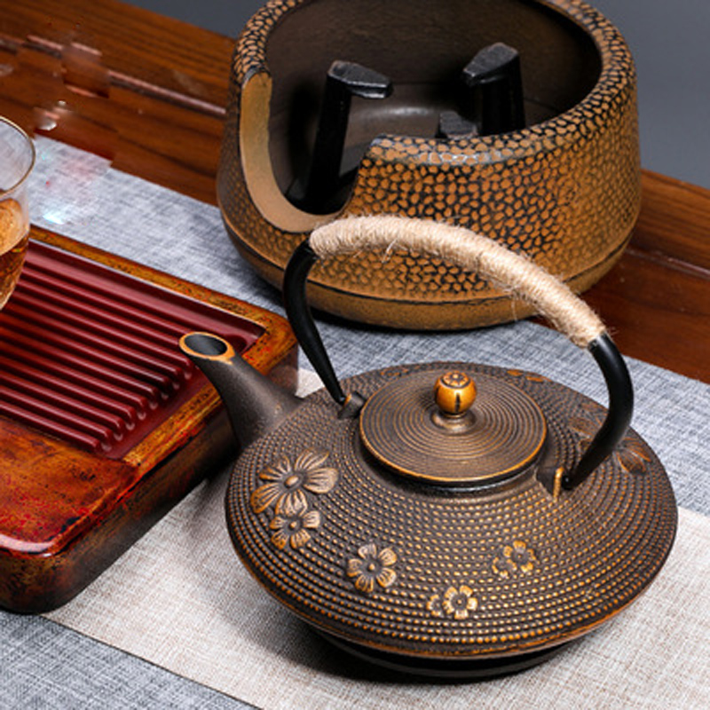 Cast Iron Pear Blossom Bamboo  - đánh giá và giá Cast Iron Teapot